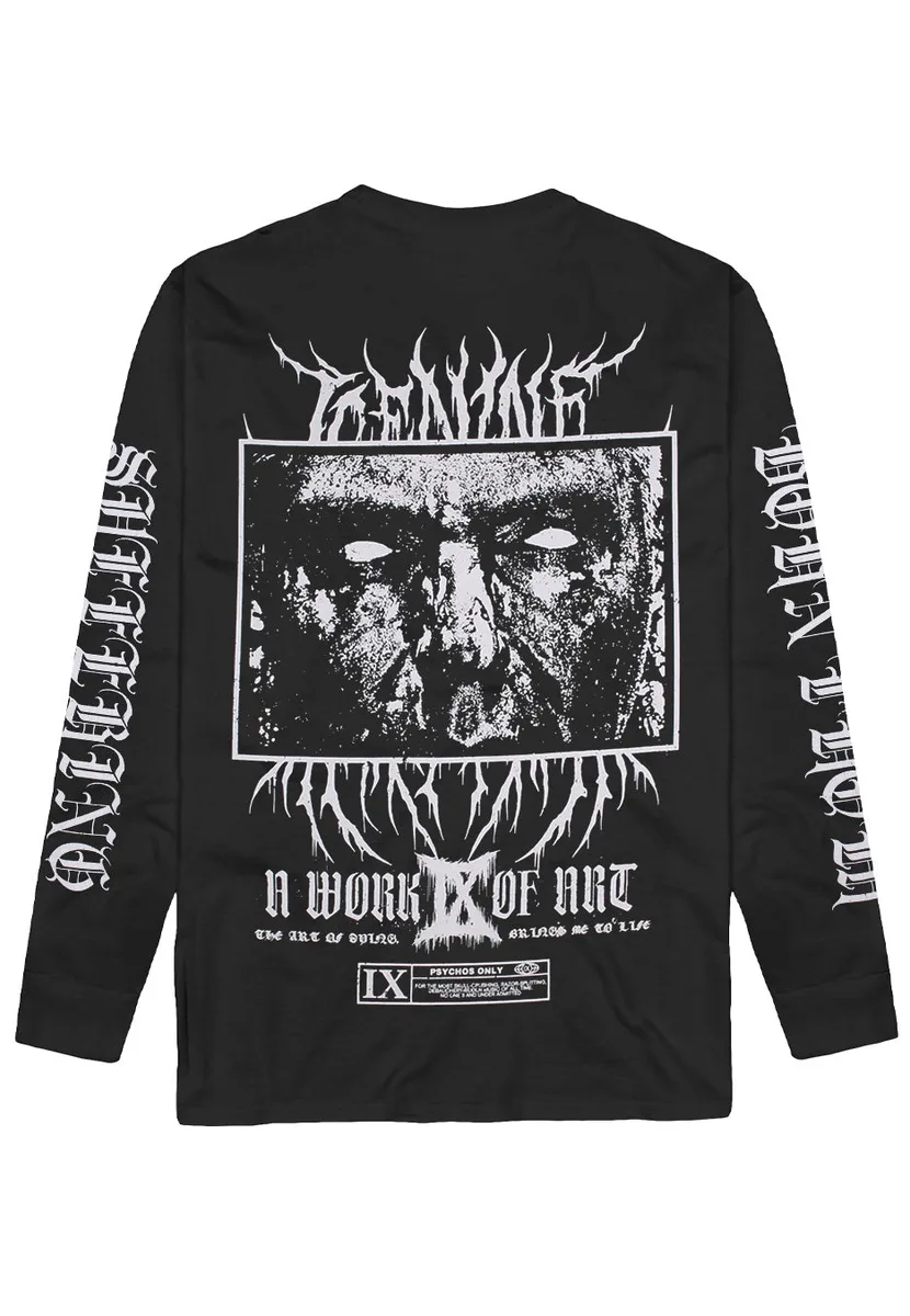 Ice Nine Kills Pop Up Stores 2025 Work Of Art Long Sleeve