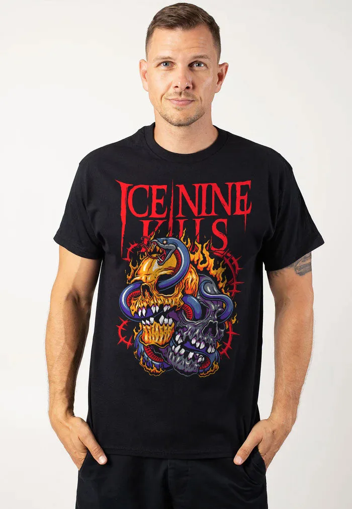 Ice Nine Kills Skulls Snake T-Shirt