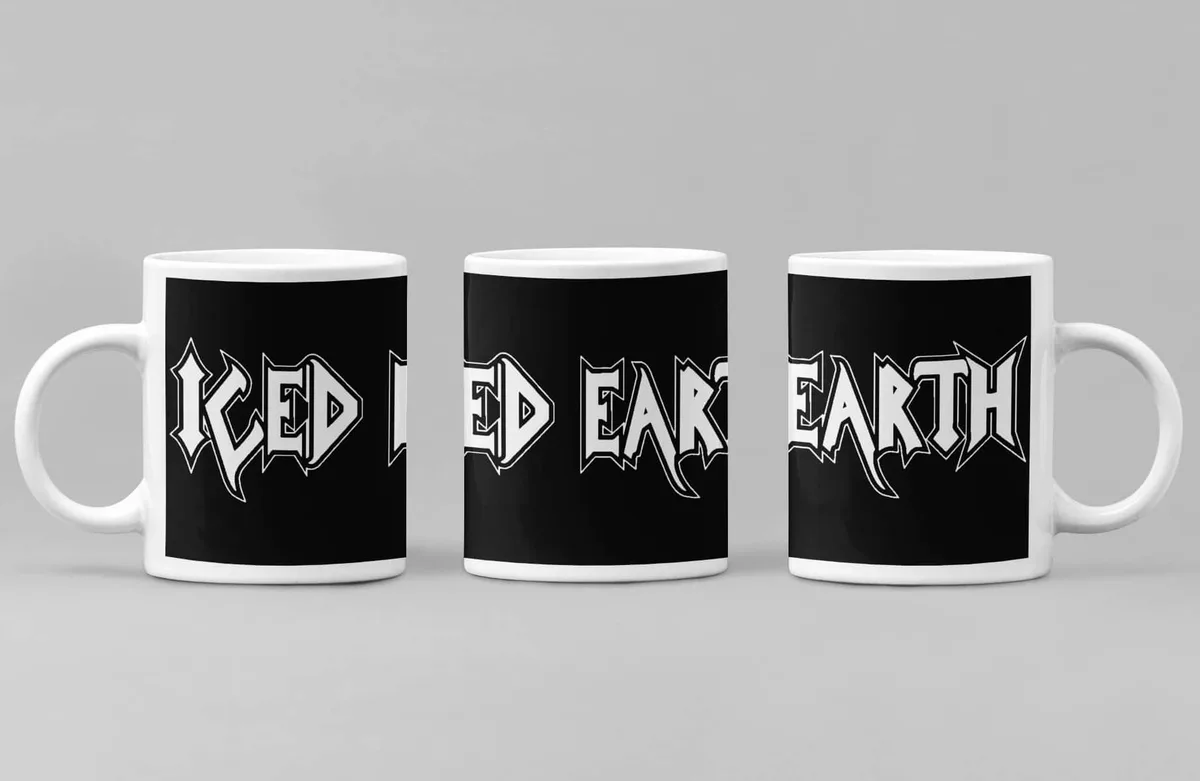 Iced Earth Coffee Mug, Iced Earth Logo Coffee Mug