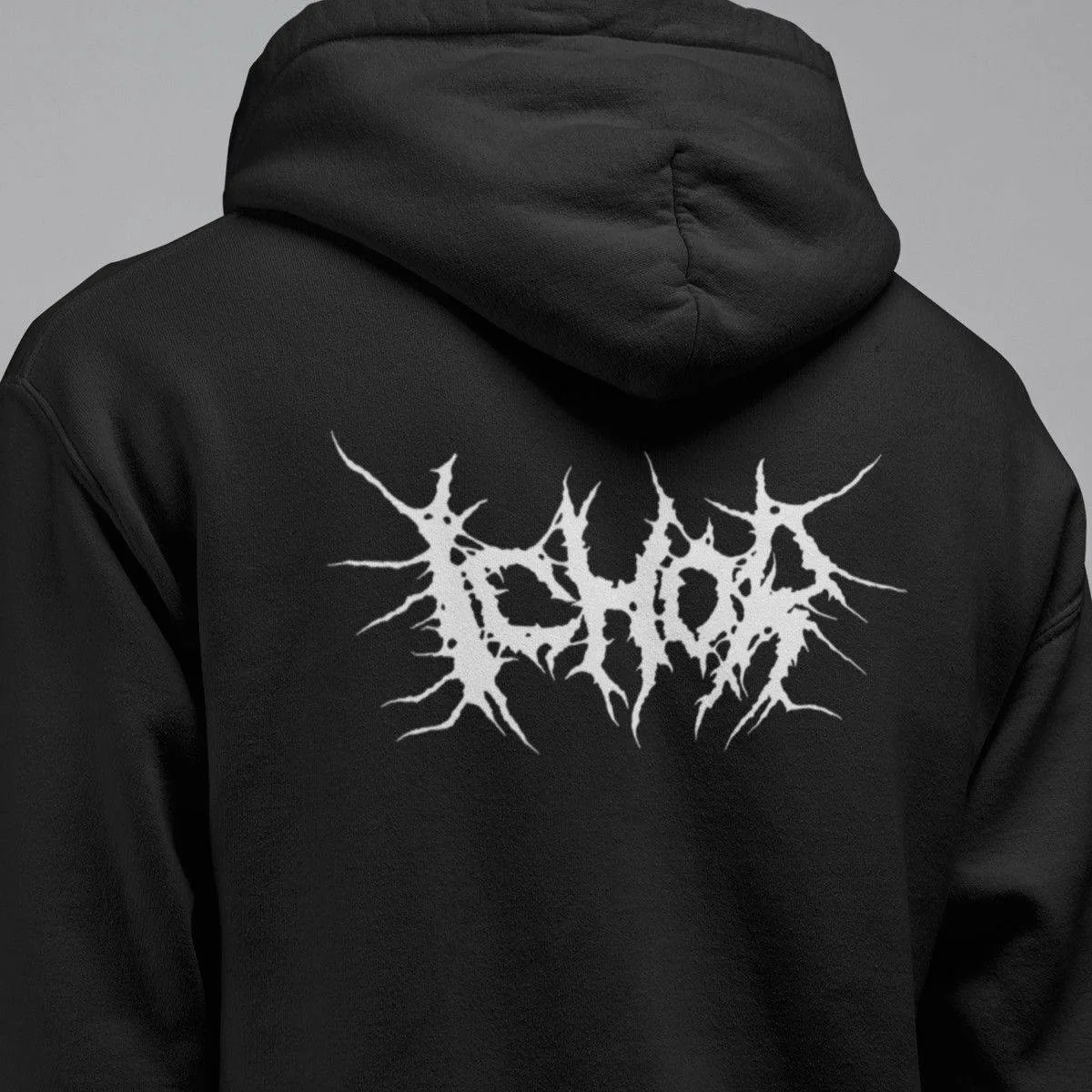 Ichor Band Hoodie, Ichor Logo Hooded Sweatshirt, Deathcore, Death Metal Merch