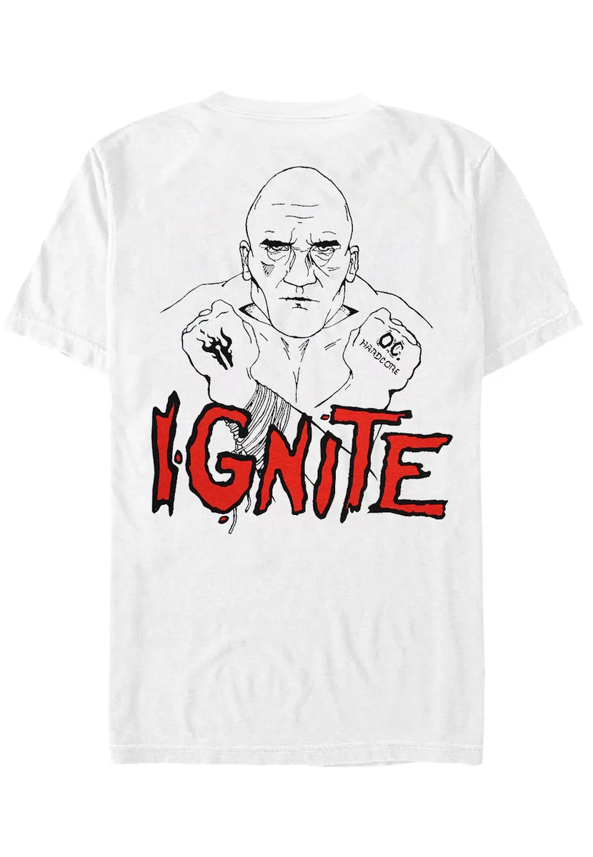 Ignite Hardcore! White T-Shirt