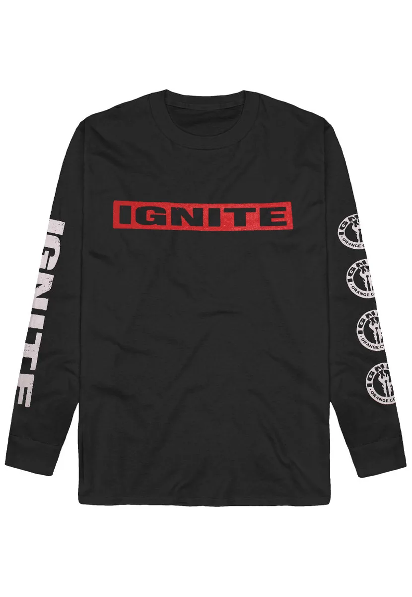 Ignite Red/White OG 2 Long Sleeve