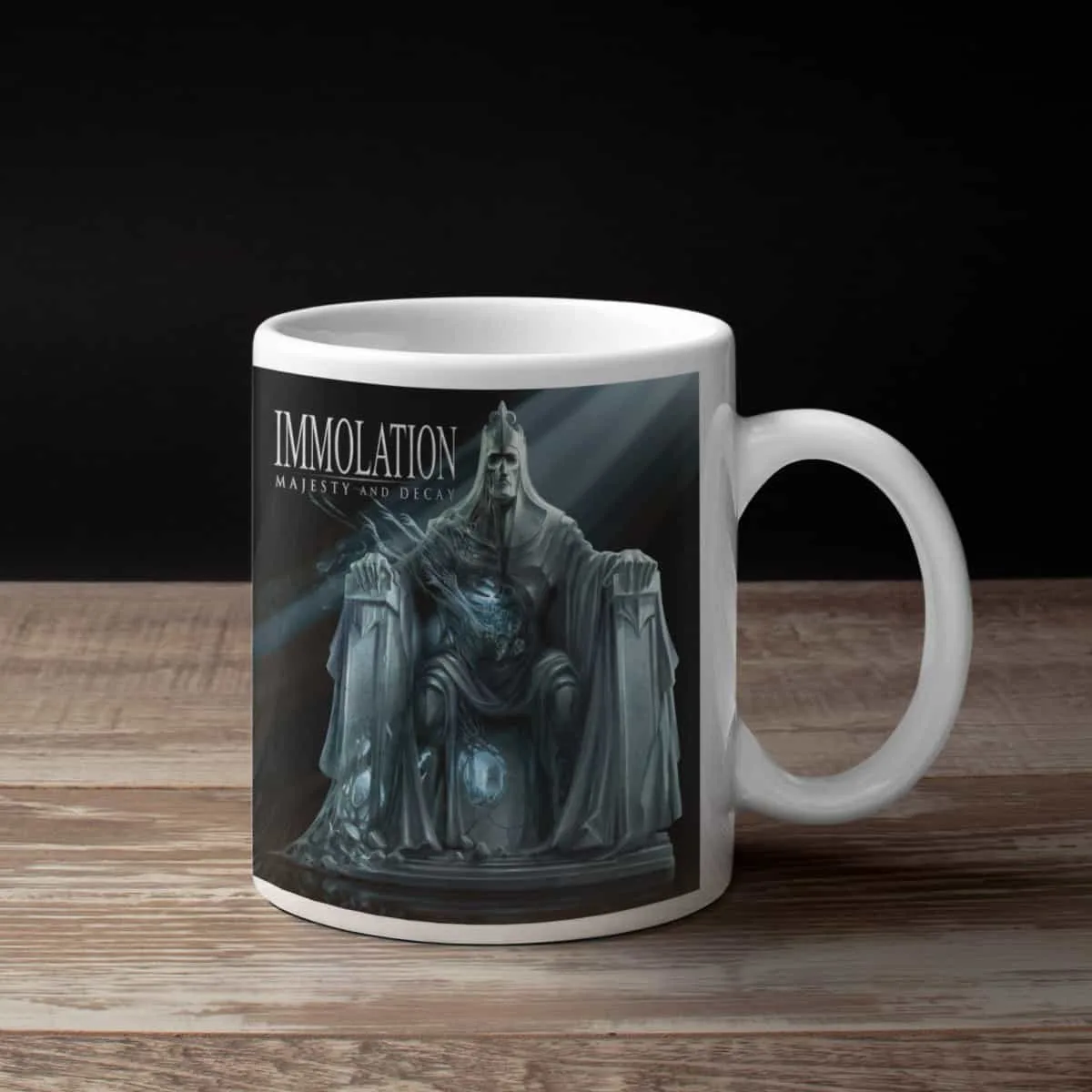 Immolation Coffee Mug, Immolation Majesty and Decay Coffee Mug