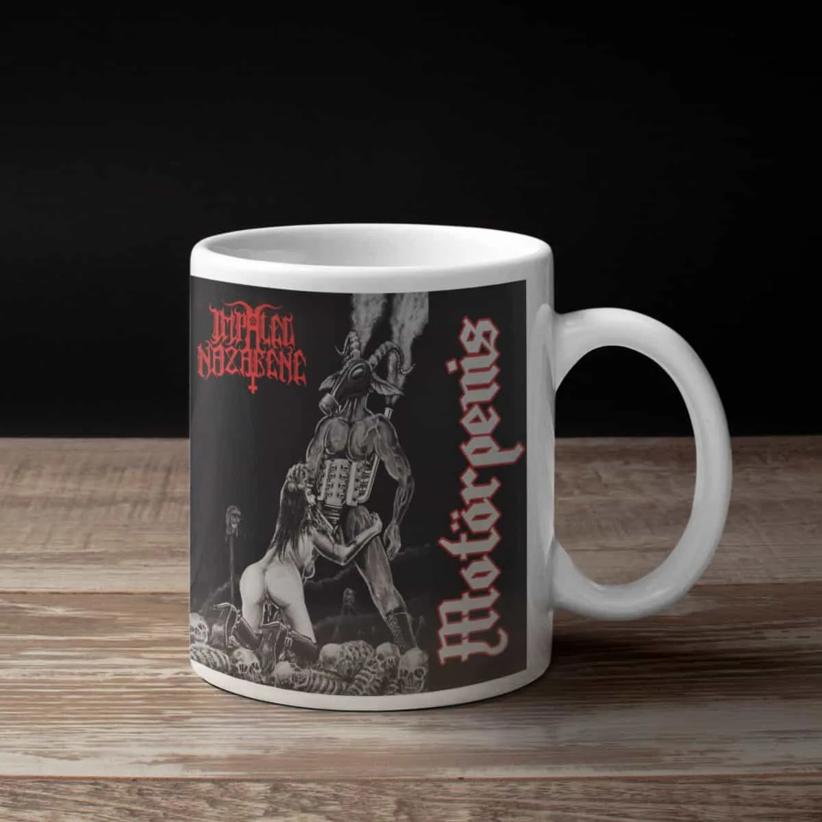 Impaled Nazarene Coffee Mug, Impaled Nazarene Motörpenis Coffee Mug