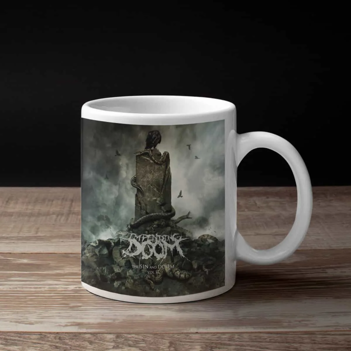 Impending Doom Coffee Mug, Impending Doom The Sin and Doom Vol. II Coffee Mug