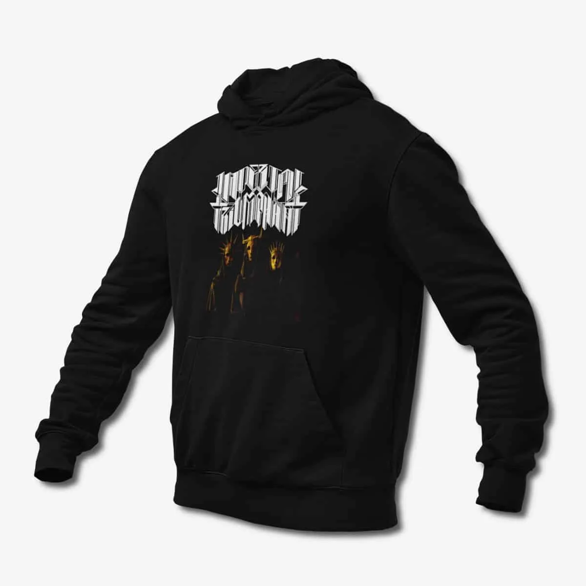 Imperial Triumphant Hoodie, Imperial Triumphant Trio Black Hoodie, Technical Black Metal Merchandise