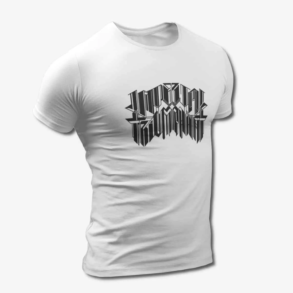Imperial Triumphant T-Shirt, Imperial Triumphant Logo White T-Shirt, Technical Black Metal Merchandise