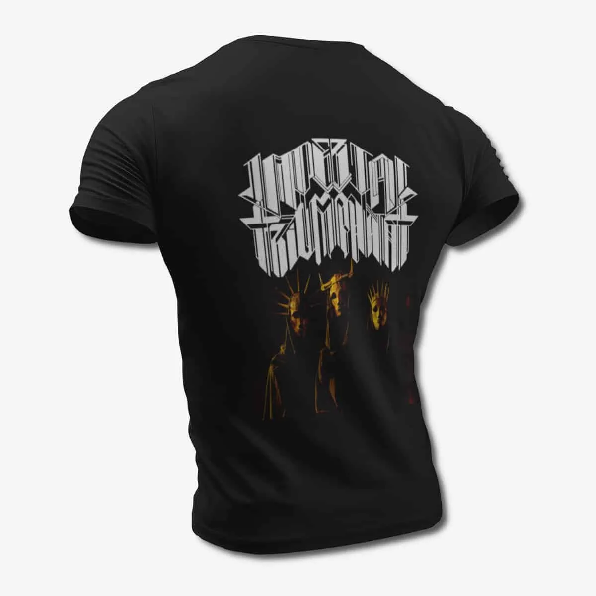 Imperial Triumphant T-Shirt, Imperial Triumphant Trio Black T-Shirt, Technical Black Metal Merchandise