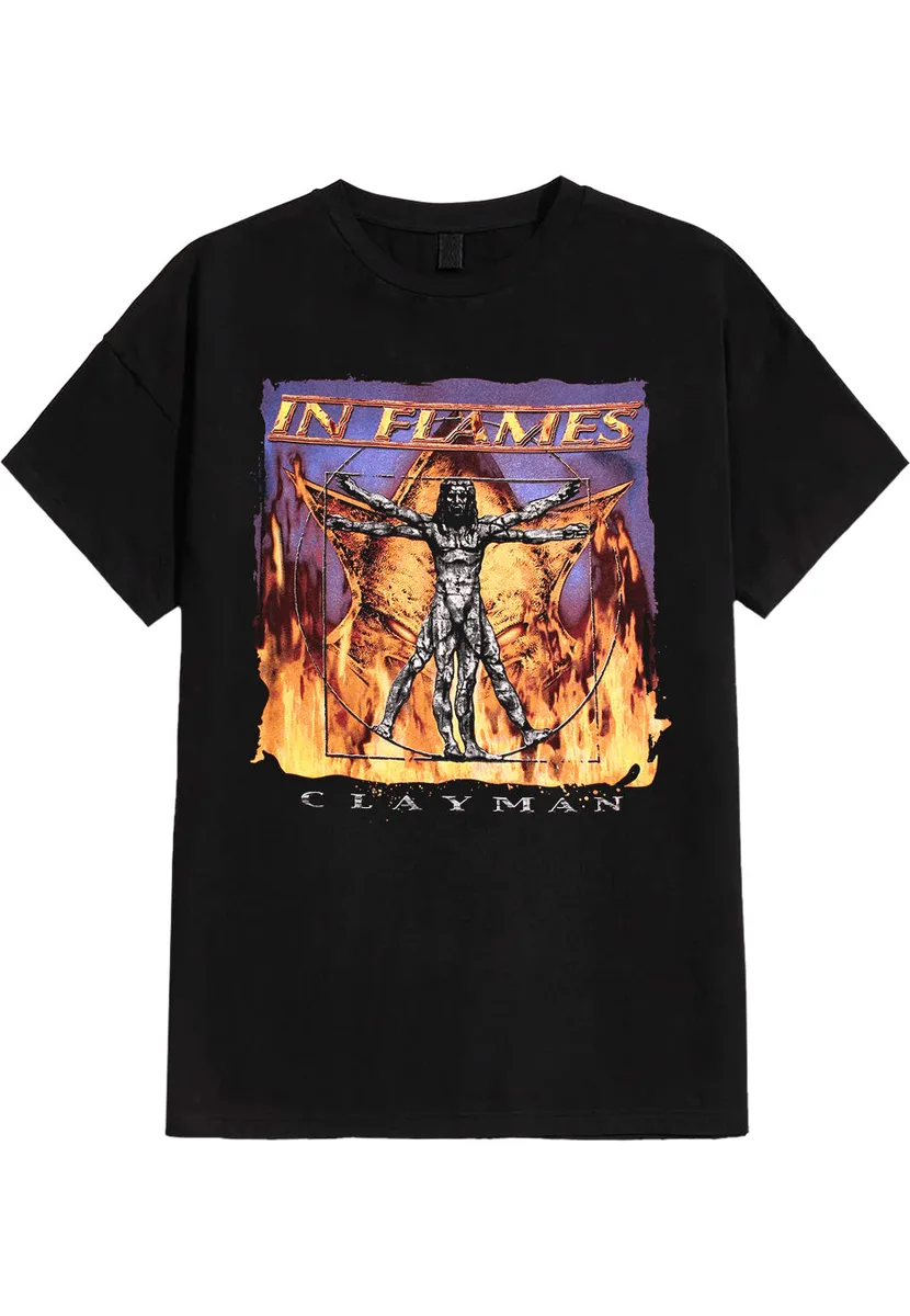 In Flames Clayman Cover T-Shirt