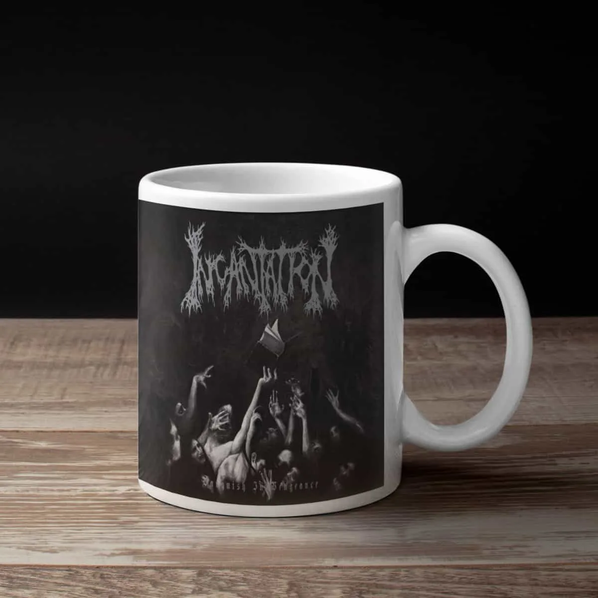 Incantation Coffee Mug, Incantation Vanquish In Vengeance Coffee Mug