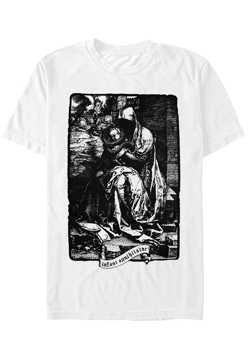Infant Annihilator Child Snatcher White T-Shirt