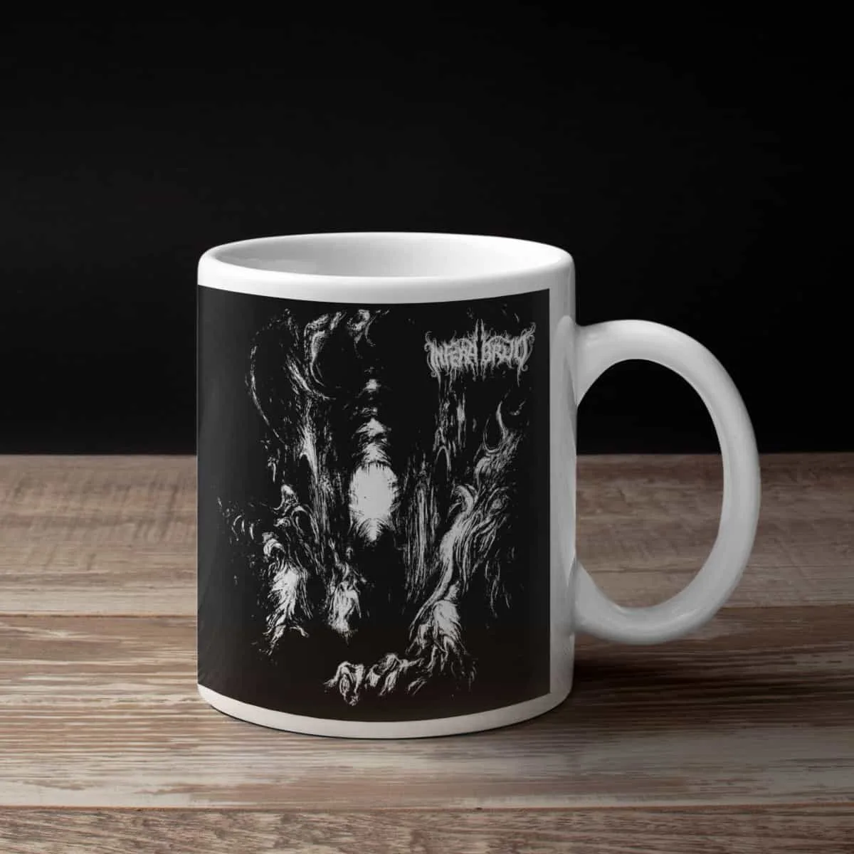 Infera Bruo Coffee Mug, Infera Bruo Desolate Unknown Coffee Mug