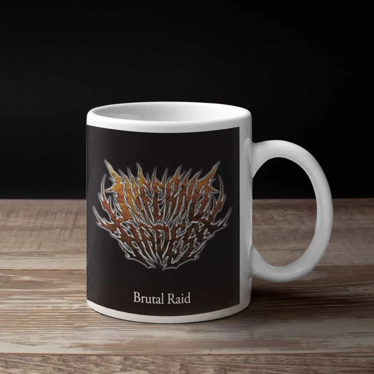Inferno Hades Coffee Mug, Inferno Hades Brutal Raid Coffee Mug