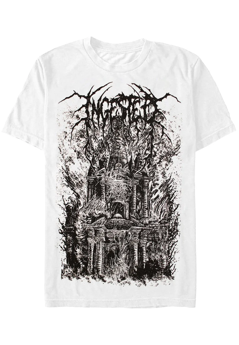Ingested Krieg White T-Shirt