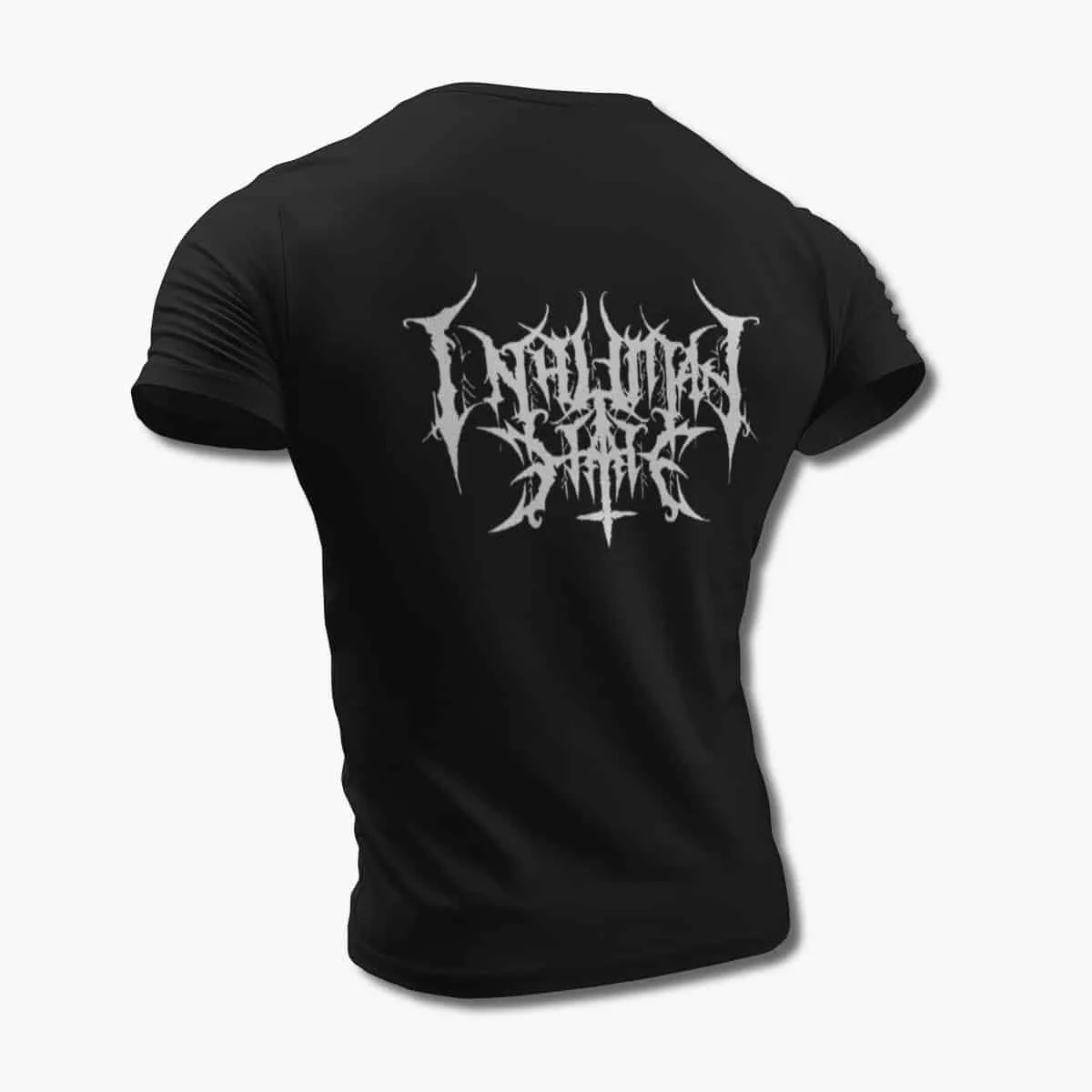 Inhuman Hate T-Shirt, Inhuman Hate Logo Black T-Shirt, Black Metal Merchandise