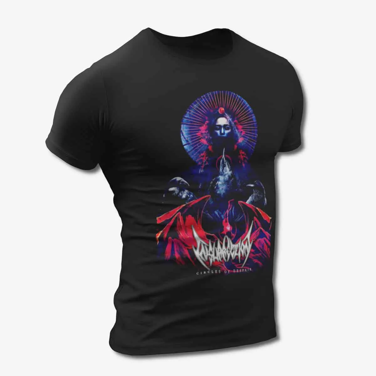 Insurrection T-Shirt, Insurrection Circles of Despair Black T-Shirt, Melodic Death Metal Merchandise