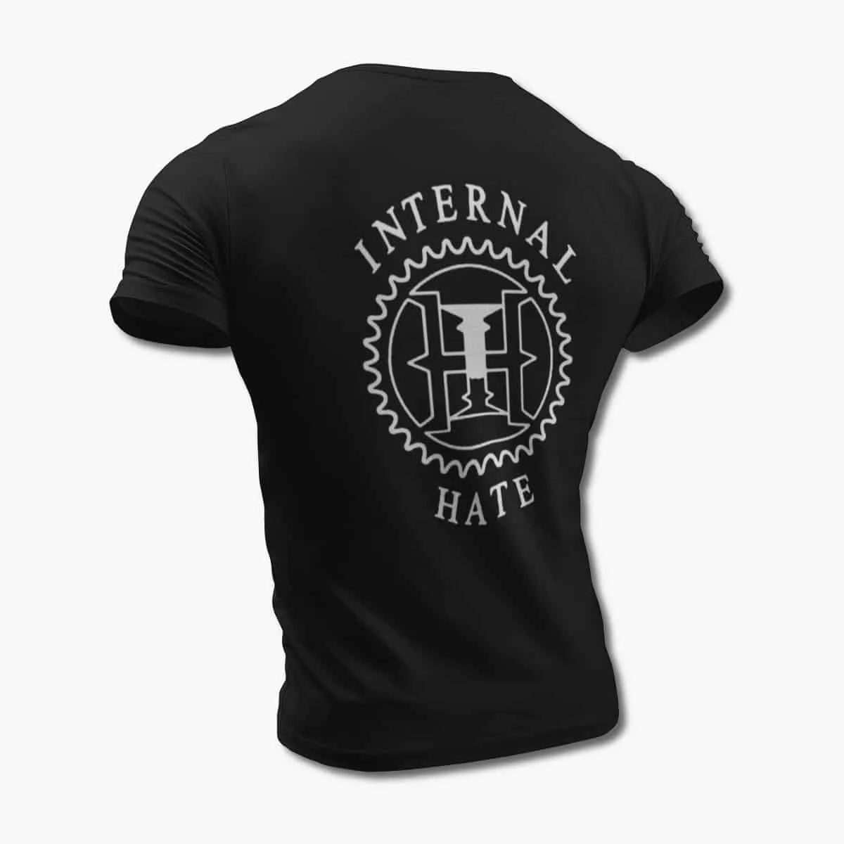 Internal Hate T-Shirt, Internal Hate Logo Black T-Shirt, Thrash Metal Merchandise