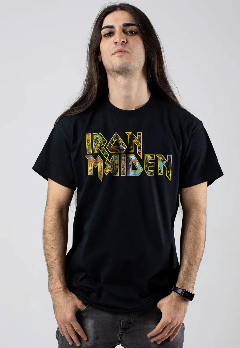 Iron Maiden Eddies Logo T-Shirt