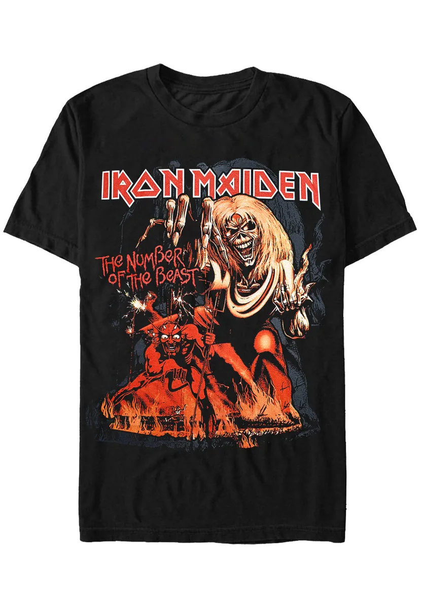 Iron Maiden Number Of The Beast Graphic T-Shirt