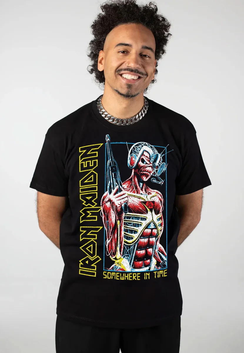 Iron Maiden Somewhere In Time Box T-Shirt