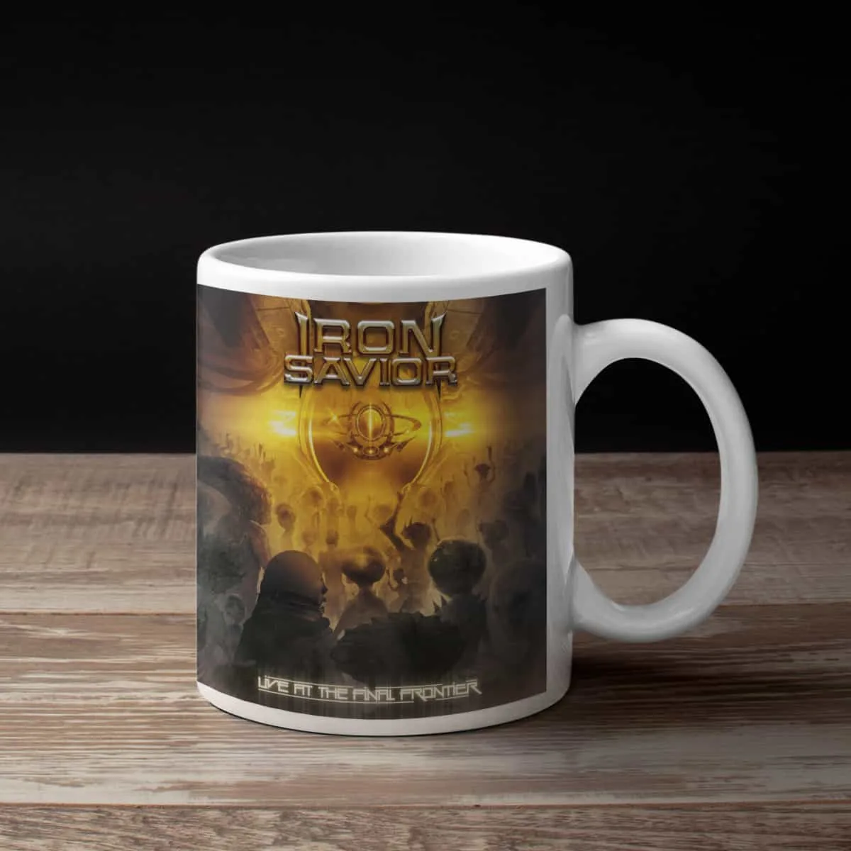 Iron Savior Coffee Mug, Iron Savior Live At The Final Frontier Coffee Mug