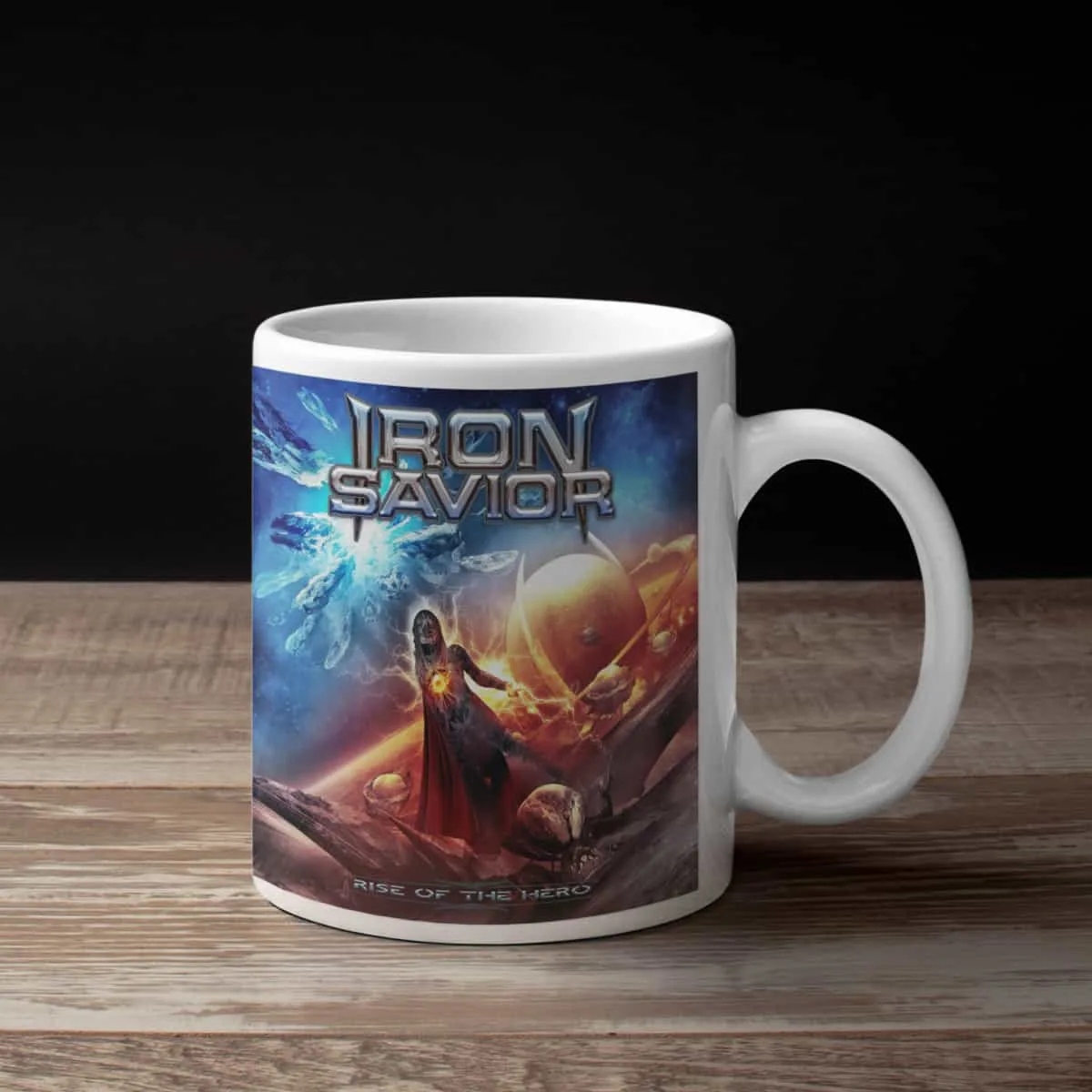 Iron Savior Coffee Mug, Iron Savior Rise of The Hero Coffee Mug