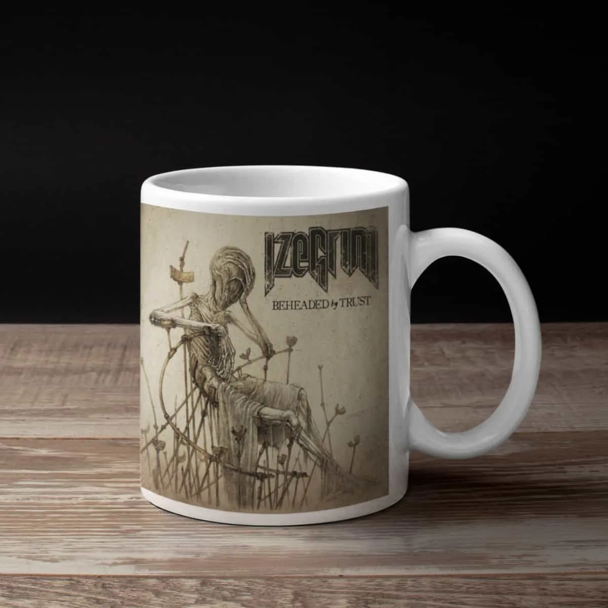Izegrim Coffee Mug, Izegrim Beheaded By Trust Coffee Mug