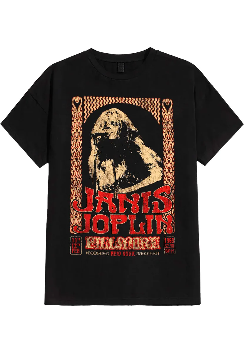 Janis Joplin Vintage Poster T-Shirt