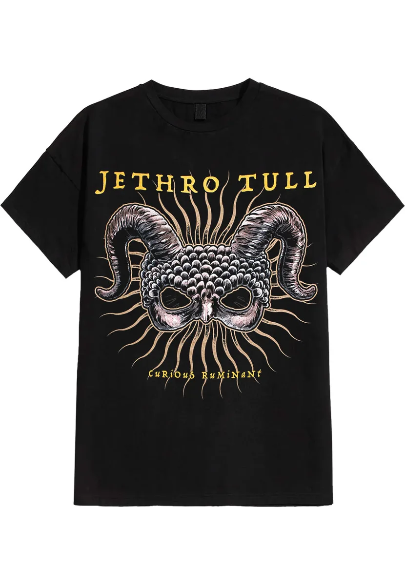 Jethro Tull European Tourshirt 2025 – Curious Ruminant T-Shirt