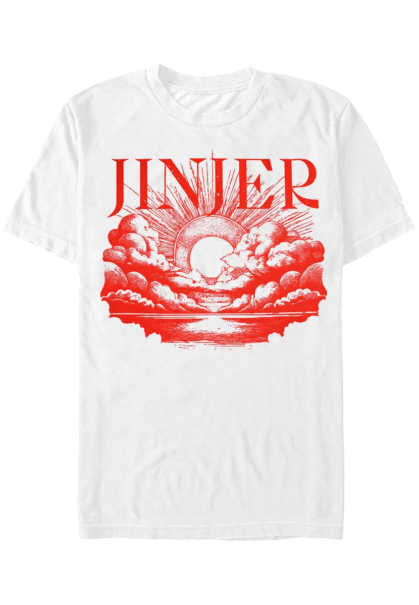 Jinjer Clouds White T-Shirt