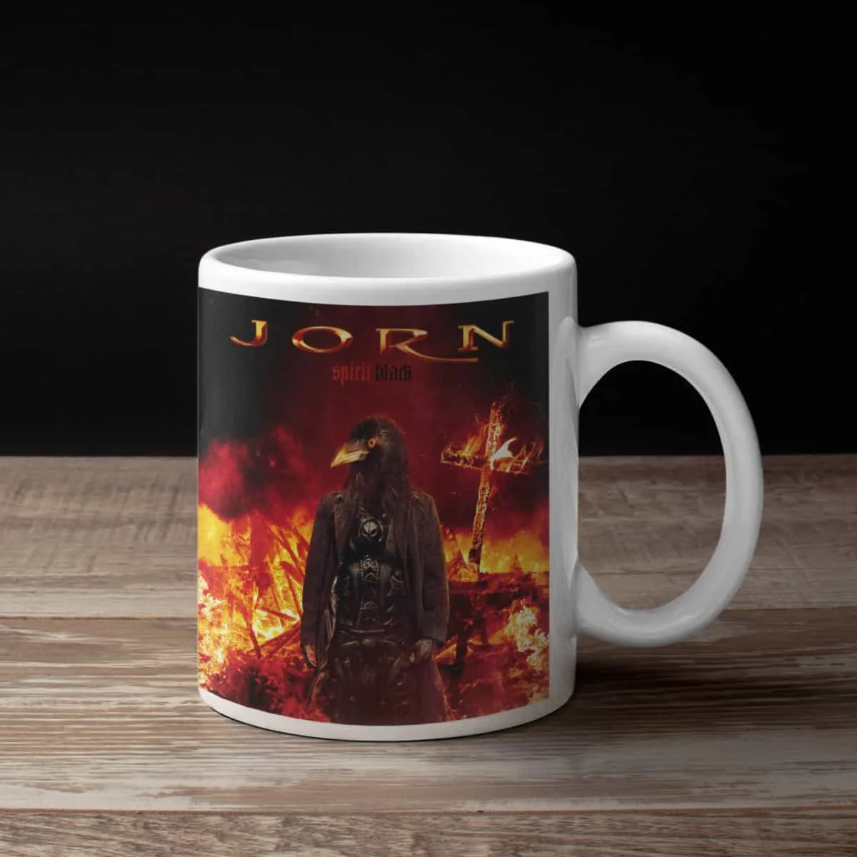 Jorn Coffee Mug, Jorn Spirit Black Coffee Mug