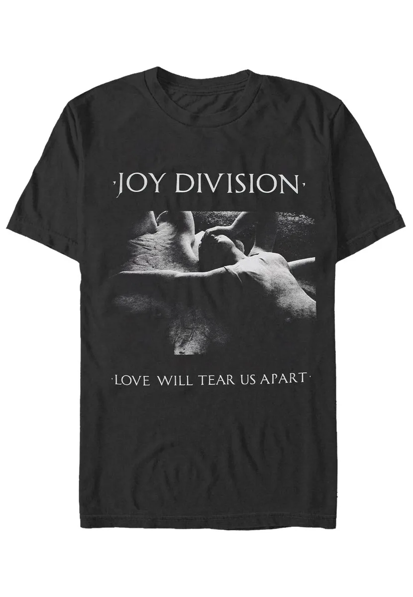 Joy Division Love Will Tear Us Apart Charcoal T-Shirt