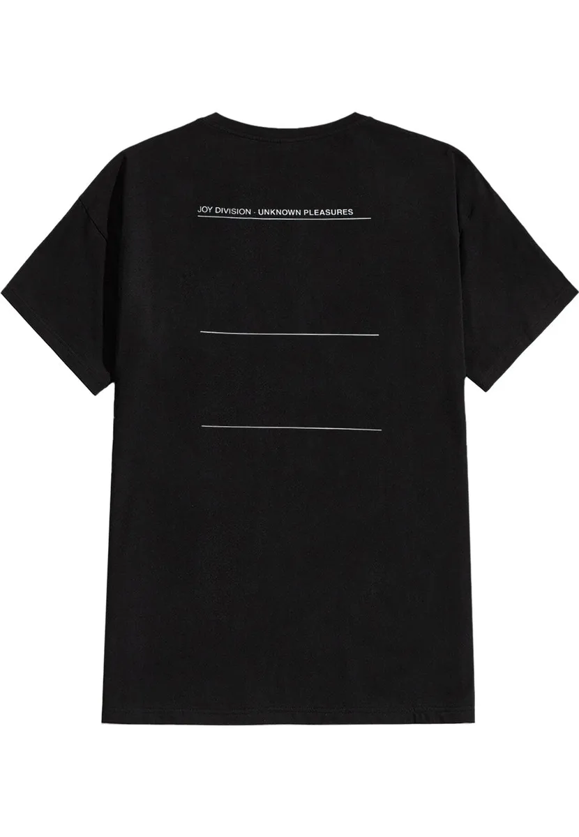 Joy Division Unknown Pleasures (Back Print) T-Shirt