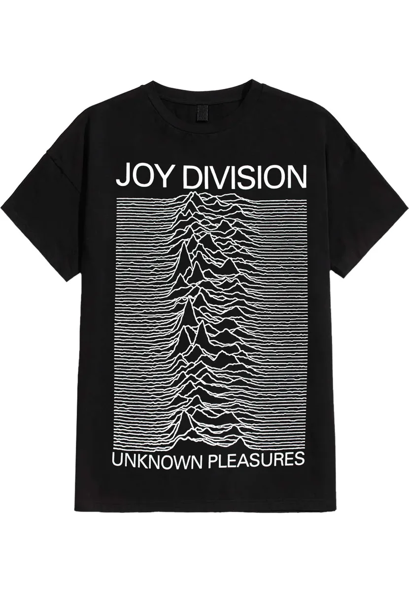 Joy Division Unknown Pleasures Black T-Shirt