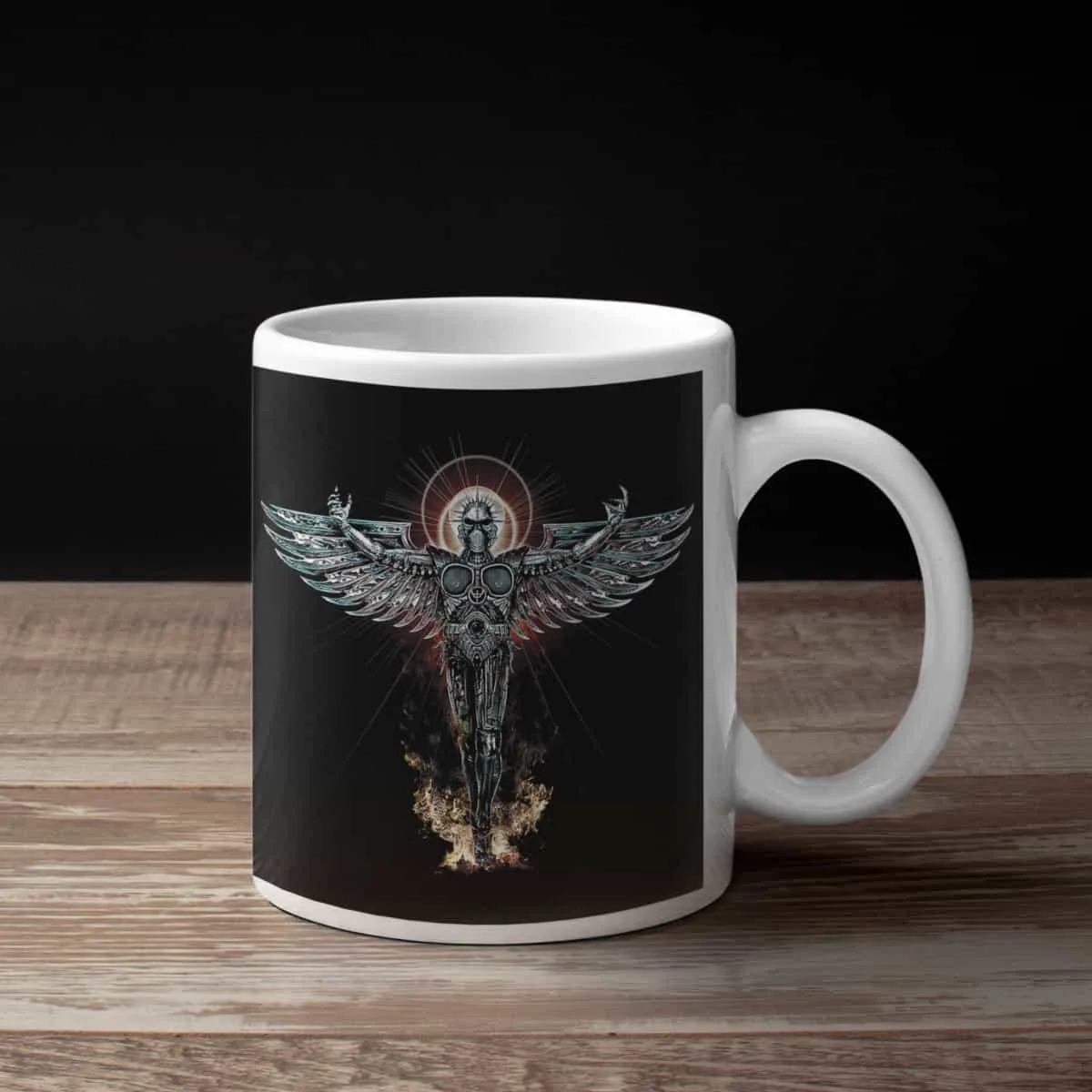 Judas Priest Coffee Mug, Judas Priest Angel of Retribution Coffee Mug