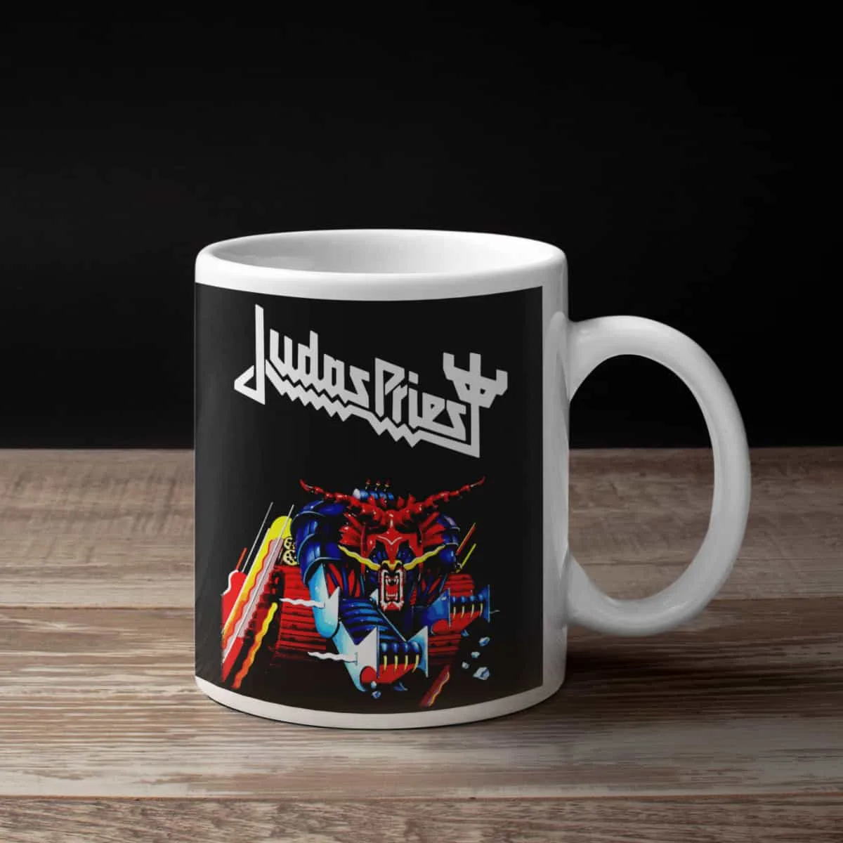 Judas Priest Coffee Mug, Judas Priest Defenders Of The Faith Coffee Mug