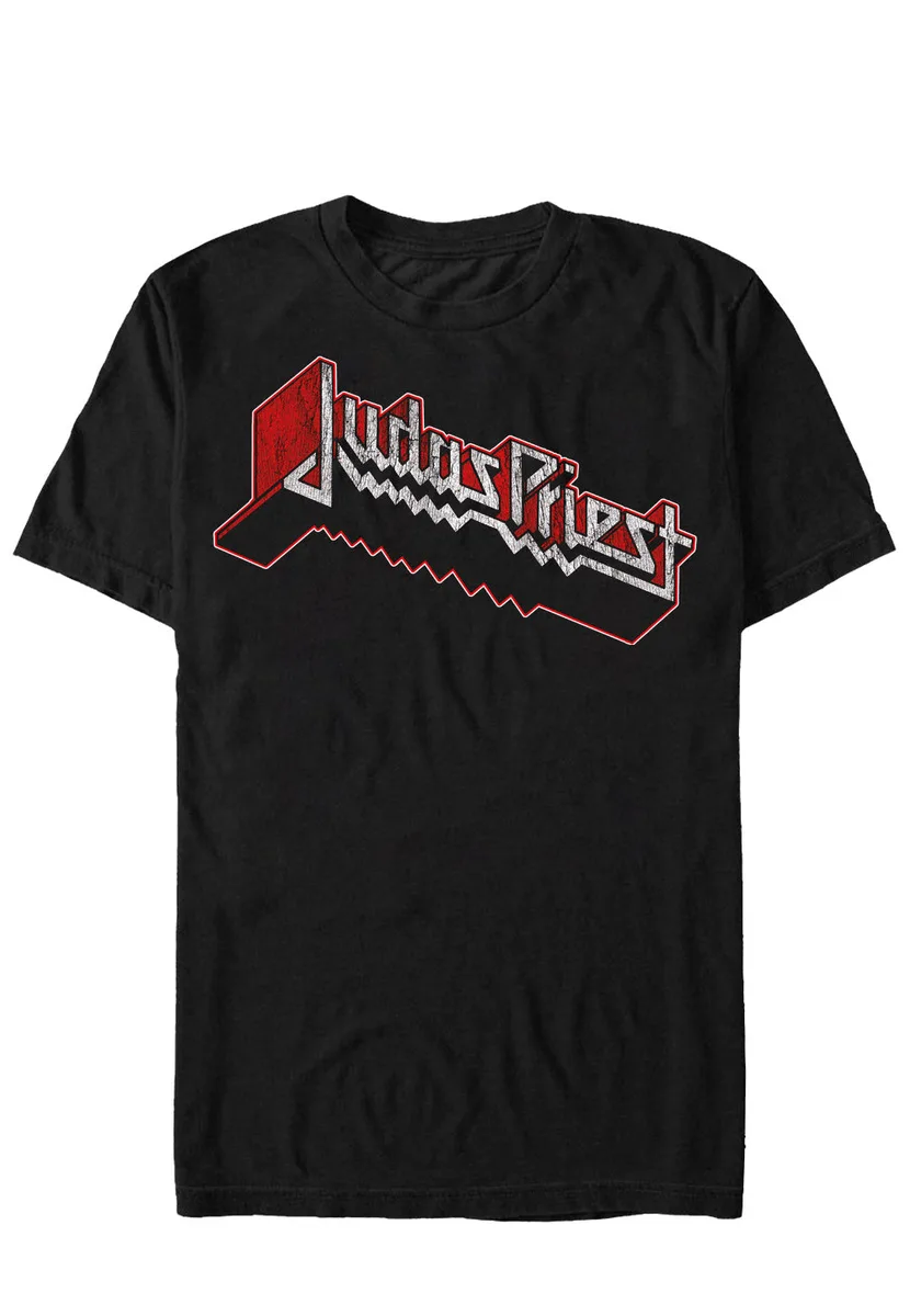 Judas Priest Corroded Pop Logo T-Shirt