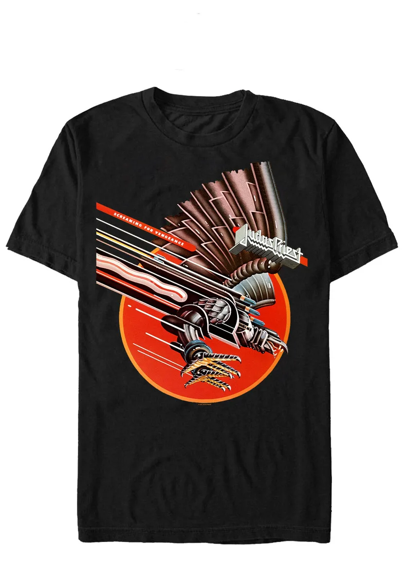 Judas Priest SFV Cutout Full Wings T-Shirt