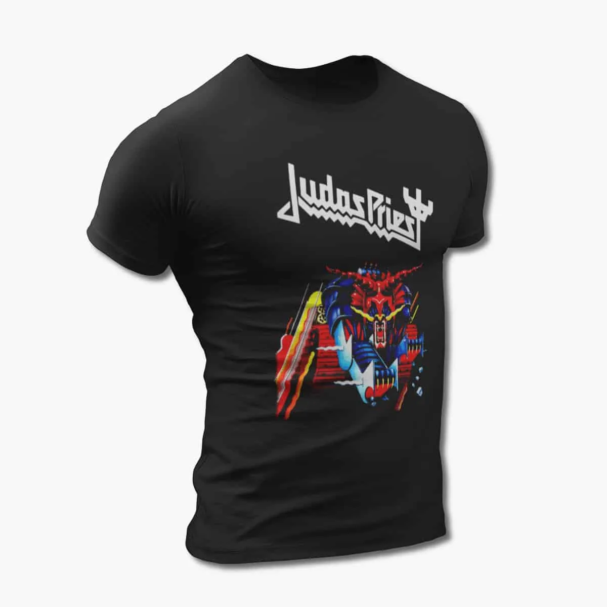 Judas Priest T-Shirt, Judas Priest Defenders Of The Faith Black T-Shirt, Heavy Metal Merchandise