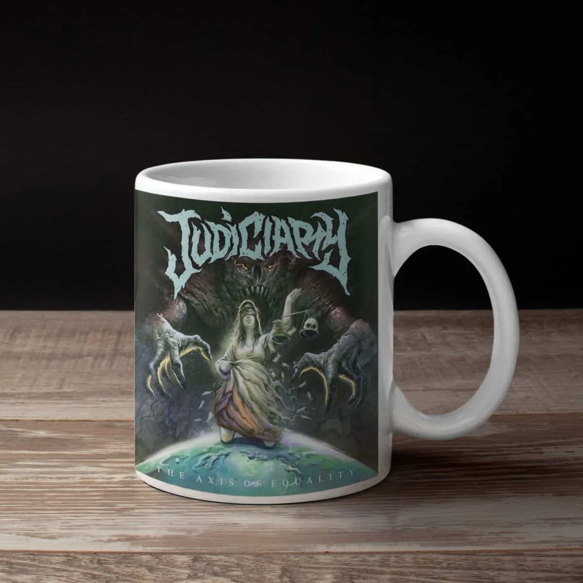Judiciary Band Coffee Mug, Judiciary The Axis of Equality Mug