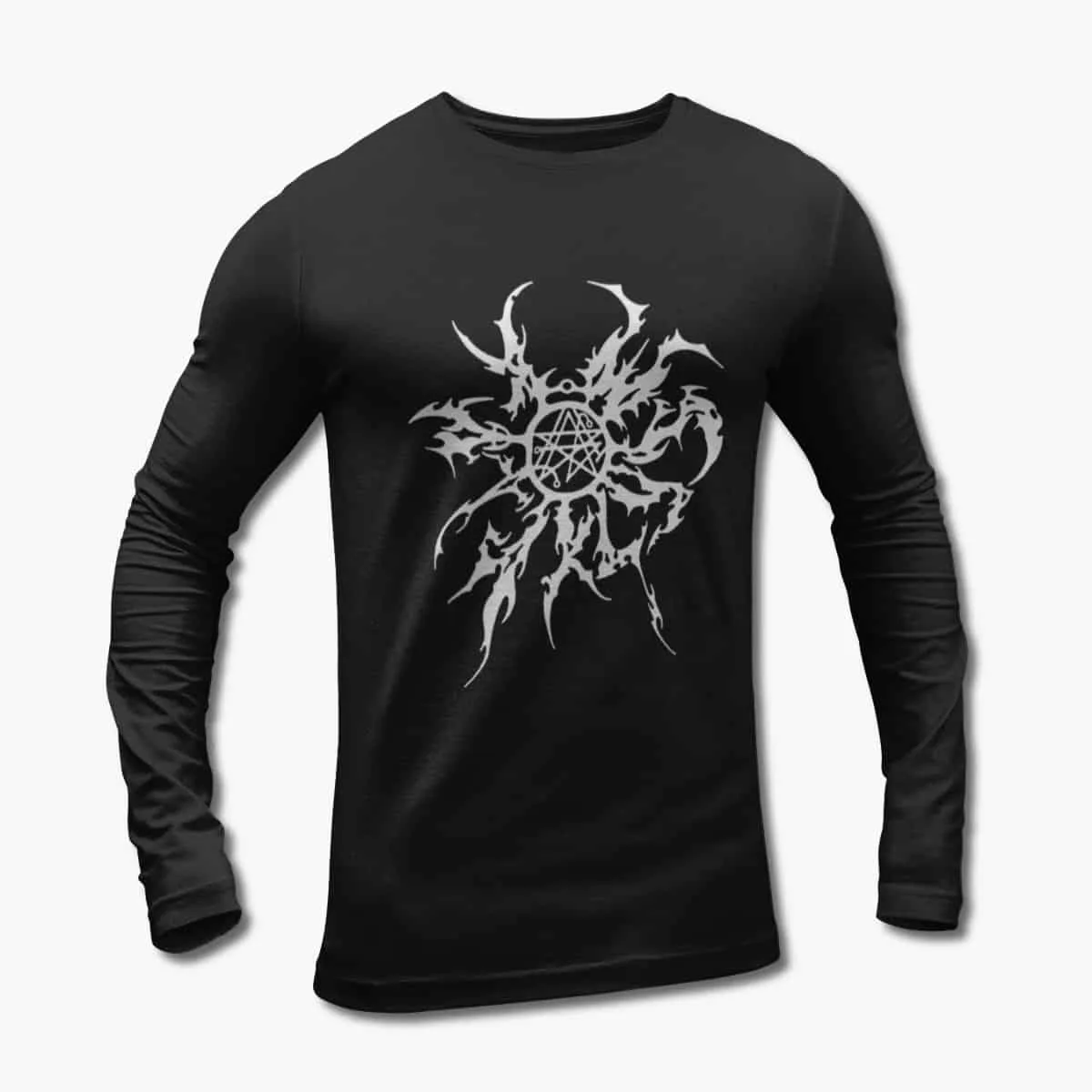 Kataklysm Long Sleeve T-Shirt, Kataklysm Necronomicon Logo Black Longsleeve T-Shirt, Melodic Death Metal Merchandise