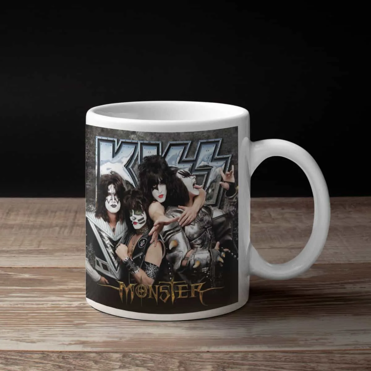 Kiss Coffee Mug, Kiss Monster Coffee Mug