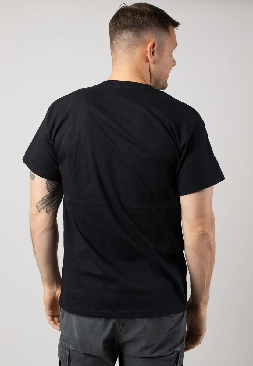 Kittie Death Metal Logo Dark Heather T-Shirt