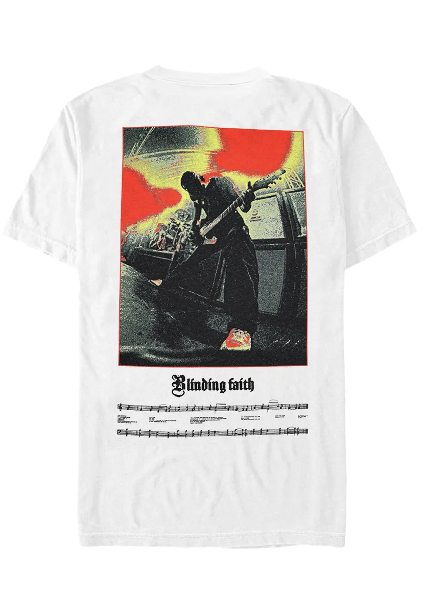 Knocked Loose Blinding Faith White T-Shirt