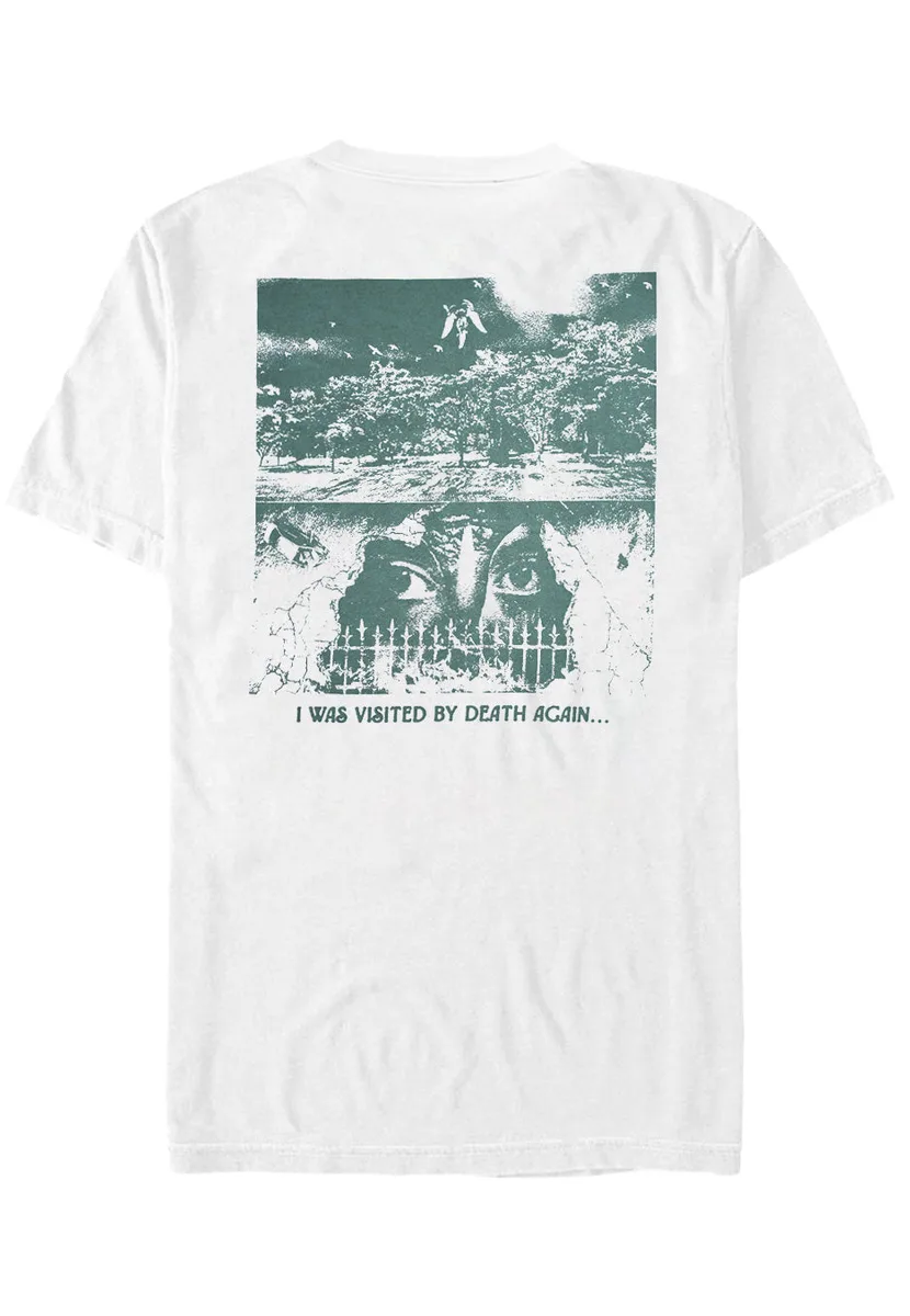 Knocked Loose Visited By Death Again White T-Shirt
