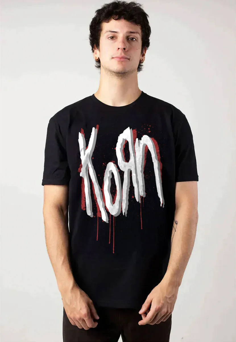Korn Dripping Logo T-Shirt