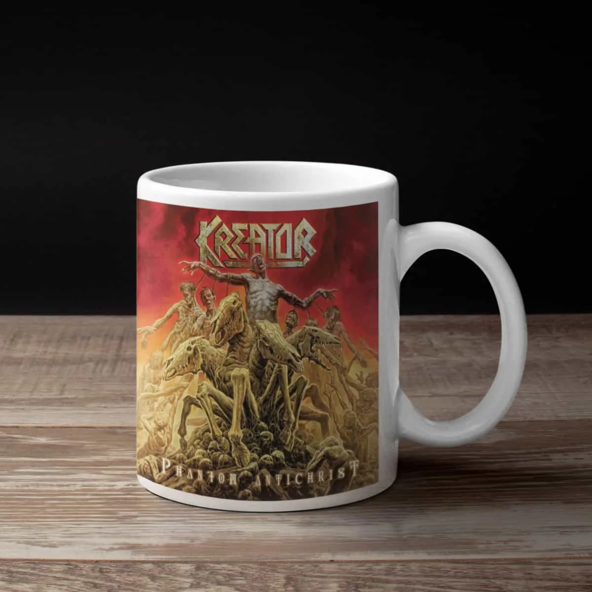 Kreator Coffee Mug, Kreator Phantom Antichrist Coffee Mug