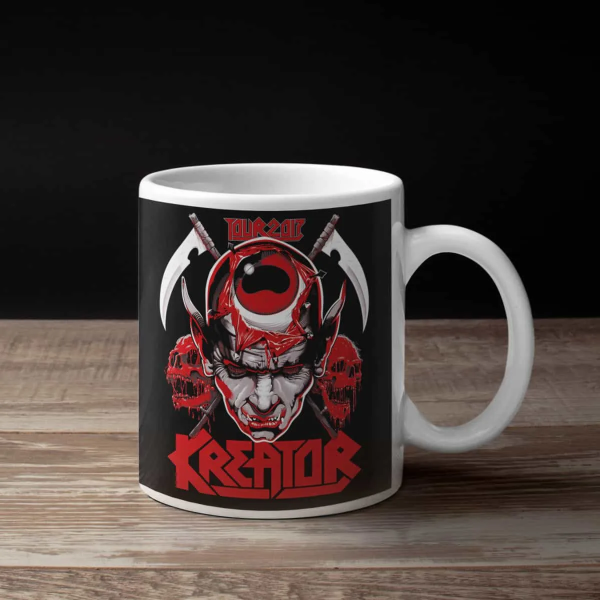 Kreator Coffee Mug, Kreator Tour 2017 Coffee Mug