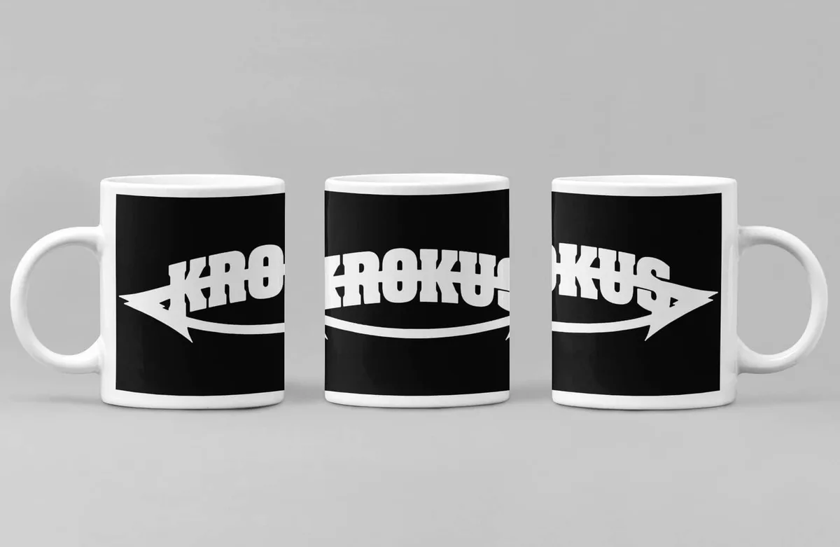 Krokus Coffee Mug, Krokus Logo Coffee Mug