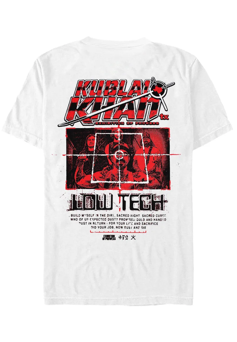 Kublai Khan Low Tech White T-Shirt